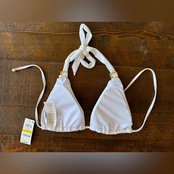 NWT - Bar lll Bikini Top with gold hardware - Picture 3 of 4
